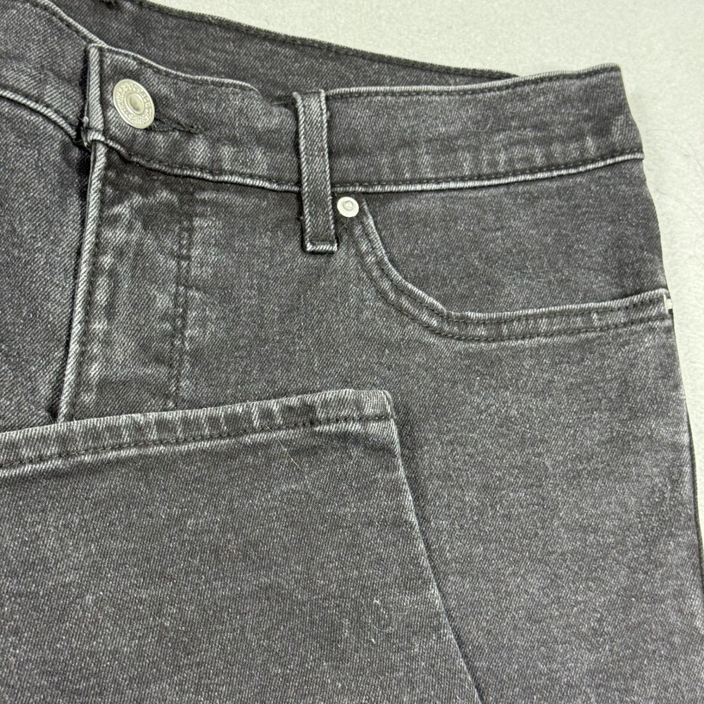 Levis Mens 511 Slim Fit Straight Leg Jeans Washed Black 29x30